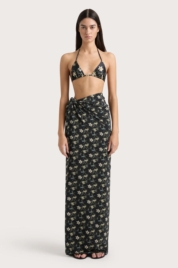 faithfull the brand Tayga Pareo Daffodil Print