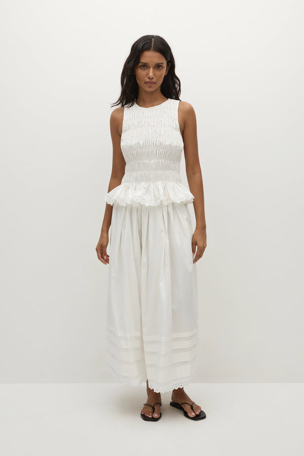 faithfull the brand Thea Top White