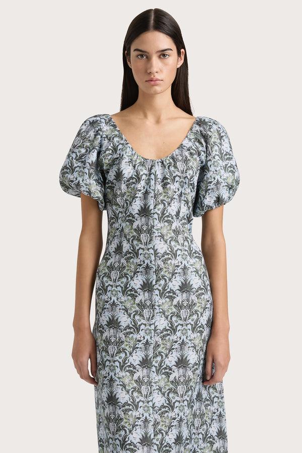 Faithfull The Brand Vence Midi Dress Aurora