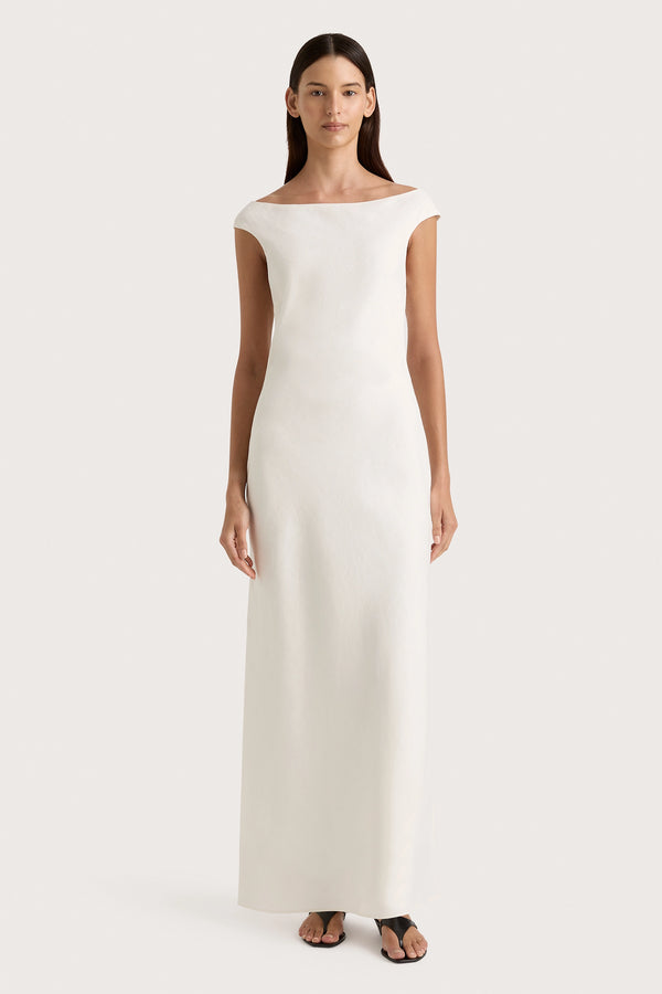 faithfull the brand Ilride Maxi Dress White - Final Sale