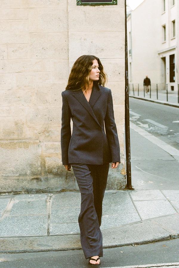 Faithfull The Brand Lenza Trouser Charcoal - Final Sale