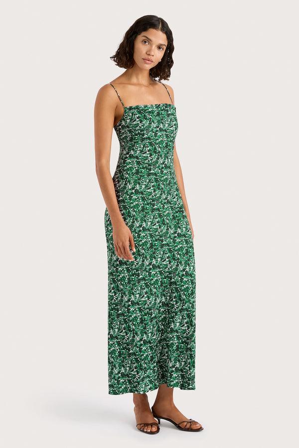 Faithfull The Brand Lusia Maxi Dress Oak - Final Sale