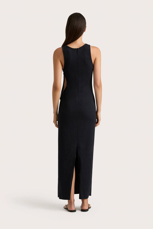 Faithfull The Brand Maceio Maxi Dress Black - Final Sale