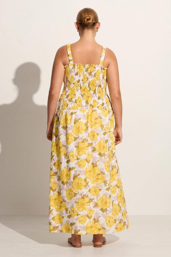 Faithfull The Brand Messina Midi Dress Isadora Floral - Final Sale
