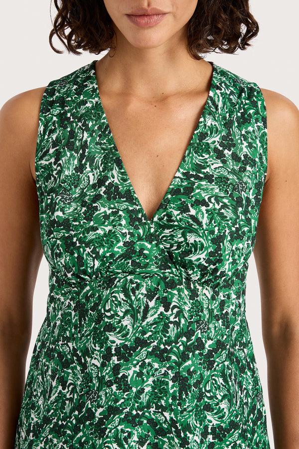 Faithfull The Brand Nadja Mini Dress Oak - Final Sale