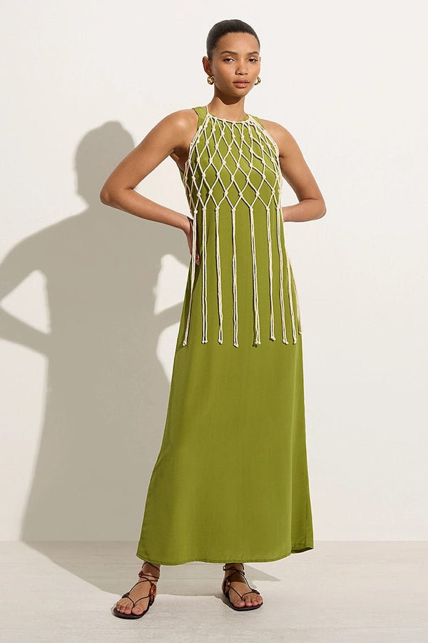 Faithfull The Brand Nelas Macrame Top Off-White - Final Sale