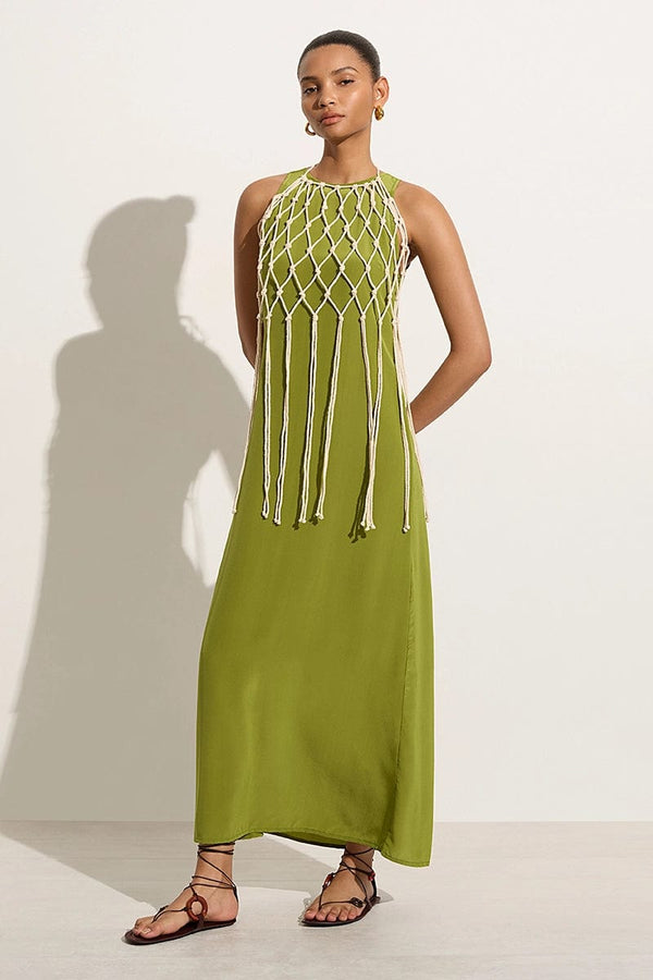 Faithfull The Brand Nelas Macrame Top Off-White - Final Sale