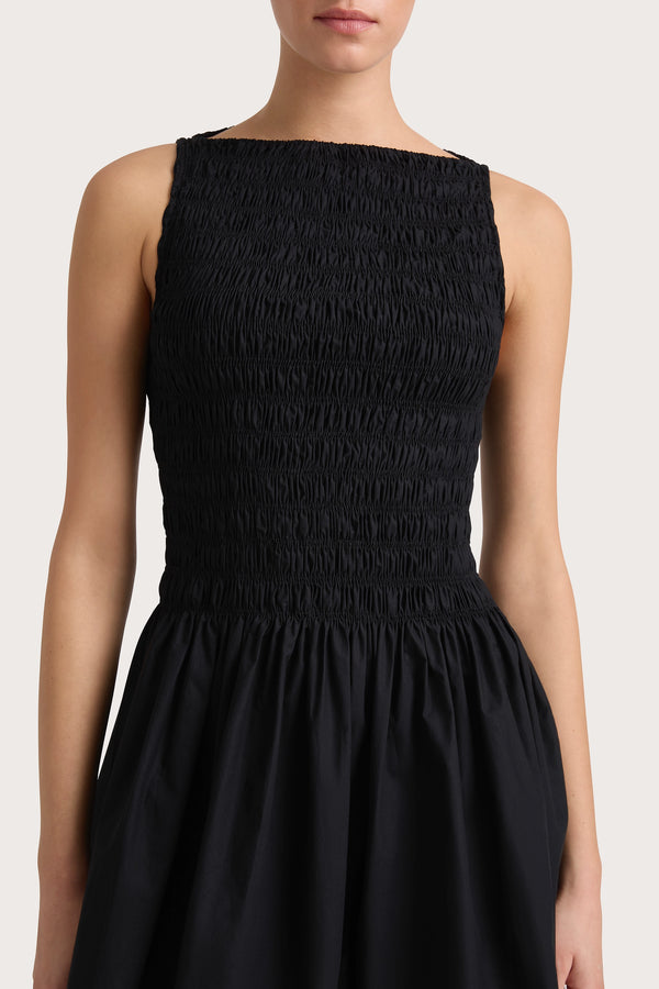 Faithfull The Brand Noa Mini Dress Black - Final Sale
