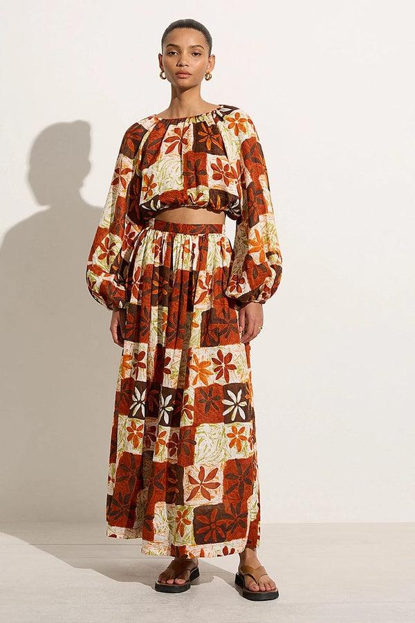 Faithfull The Brand Pereira Top Tobago Floral - Final Sale