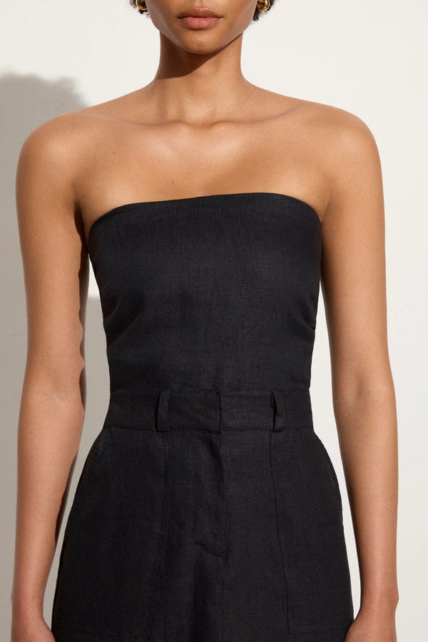 Faithfull The Brand Praiyah Bodice Black - Final Sale