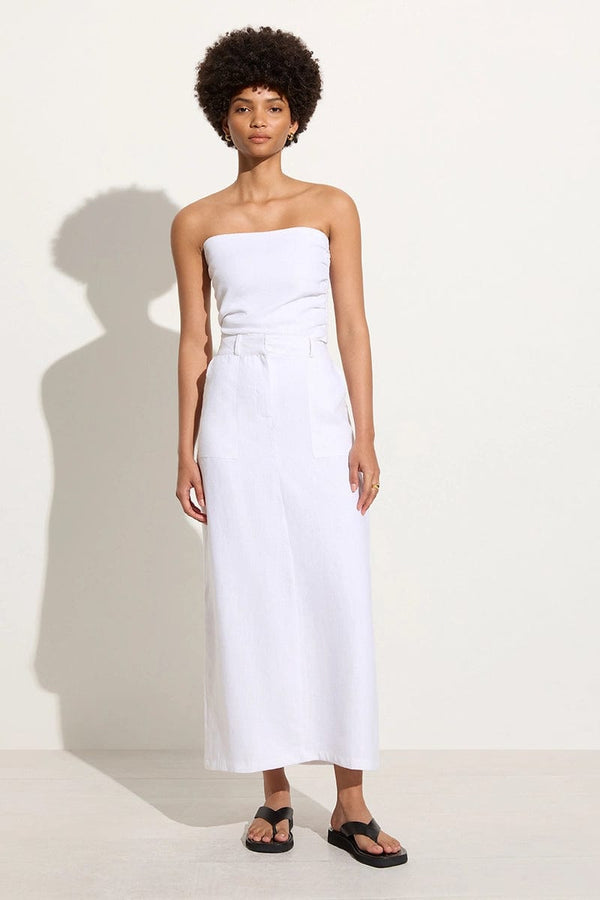 Faithfull The Brand Praiyah Bodice White - Final Sale