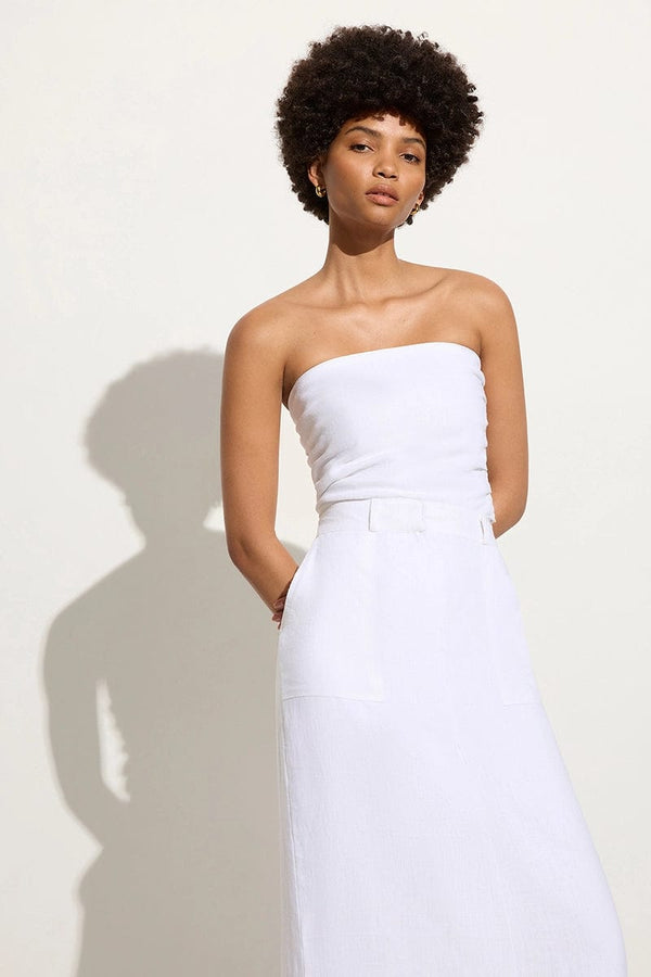 faithfull the brand Praiyah Bodice White - Final Sale