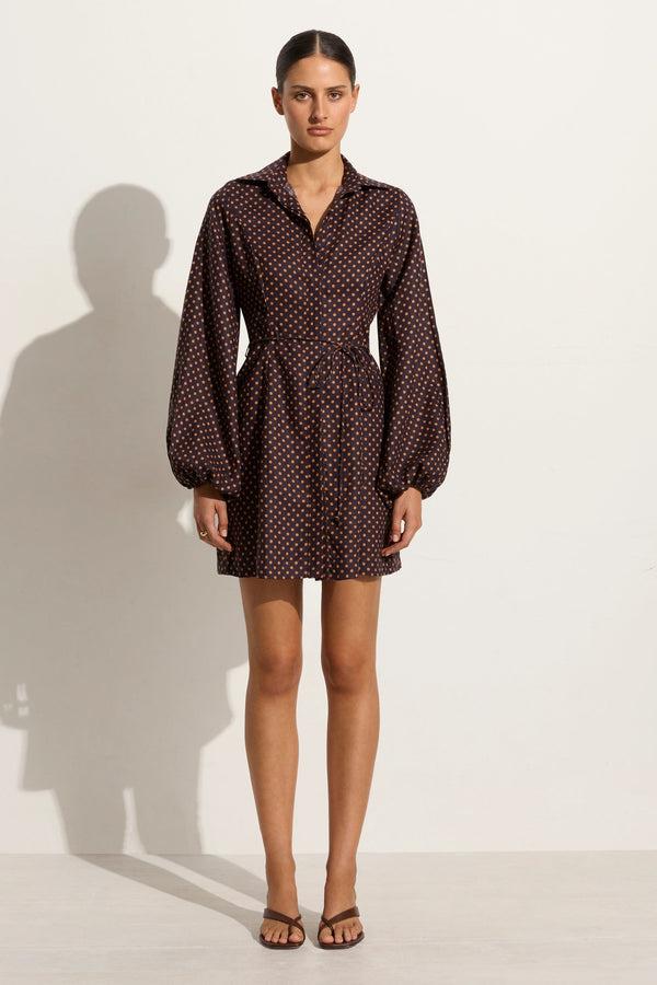 faithfull the brand Rae Mini Dress Ludovica Polka Dot - Final Sale
