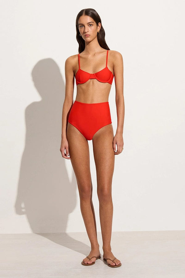 faithfull the brand Reyes Bikini Bottoms Salsa - Final Sale