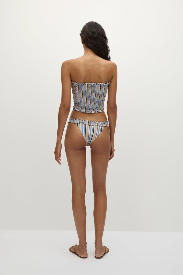 Faithfull The Brand Tavira Bikini Bottom Sifnos Stripe