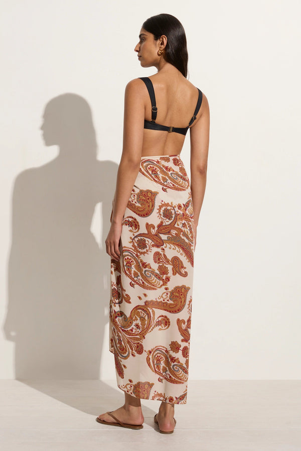 Faithfull The Brand Vicenza Pareo Alessia Paisley - Final Sale