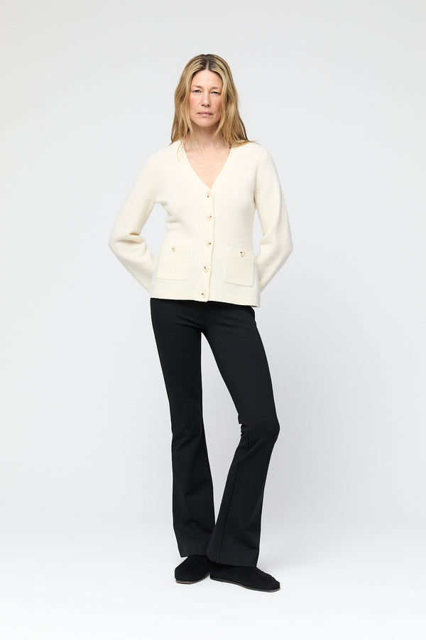 Fall Winter Spring Summer Adele Cardigan Black Buttermilk