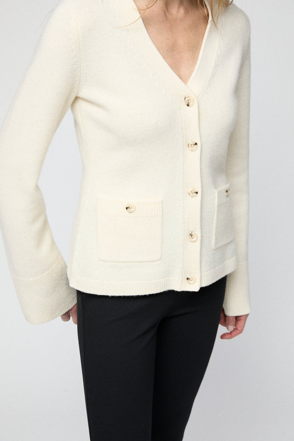 Fall Winter Spring Summer Adele Cardigan Black Buttermilk