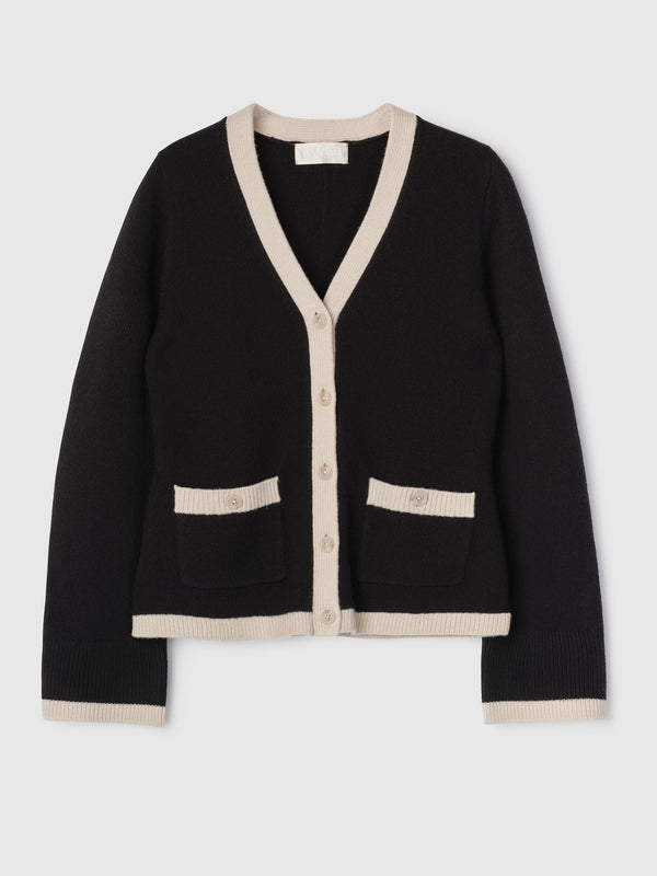 fall winter spring summer Adele Cardigan Black Buttermilk