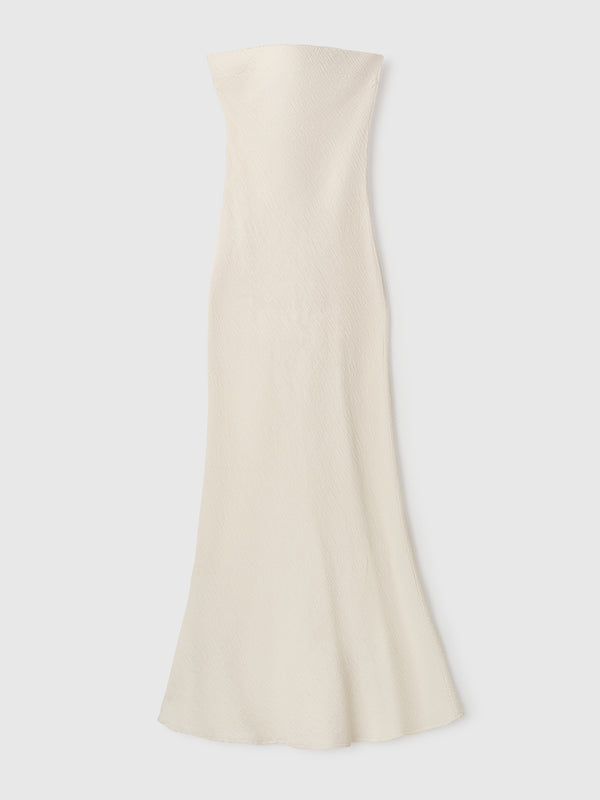 Fall Winter Spring Summer Amara Strapless Dress Cream