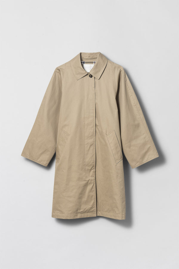 Fall Winter Spring Summer Anchorage Trench Coat Travertine