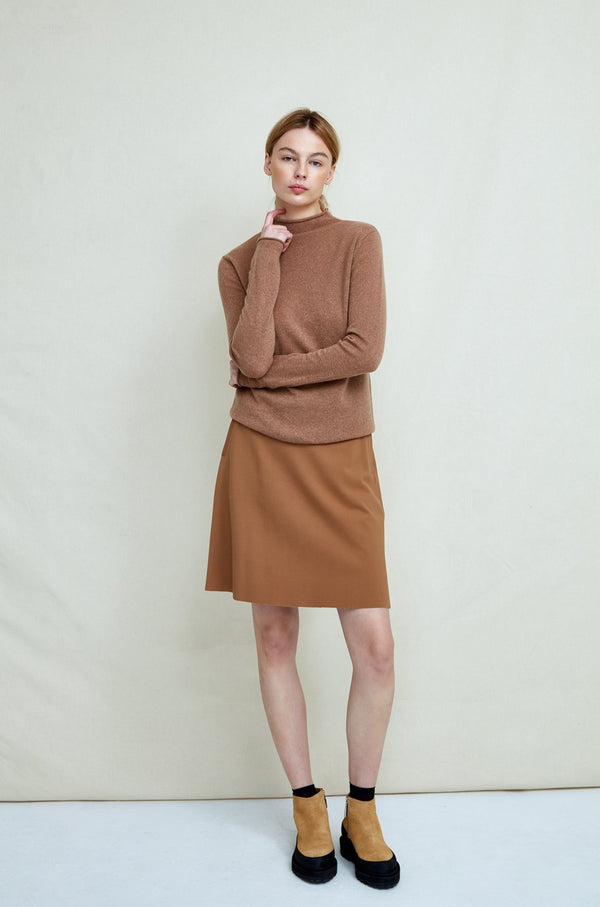Fall Winter Spring Summer Anne Karin Short Brown Sugar