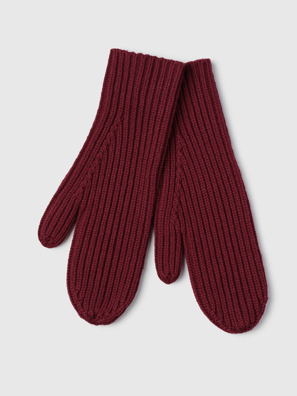 fall winter spring summer Avignon Basolan Mittens Burgundy