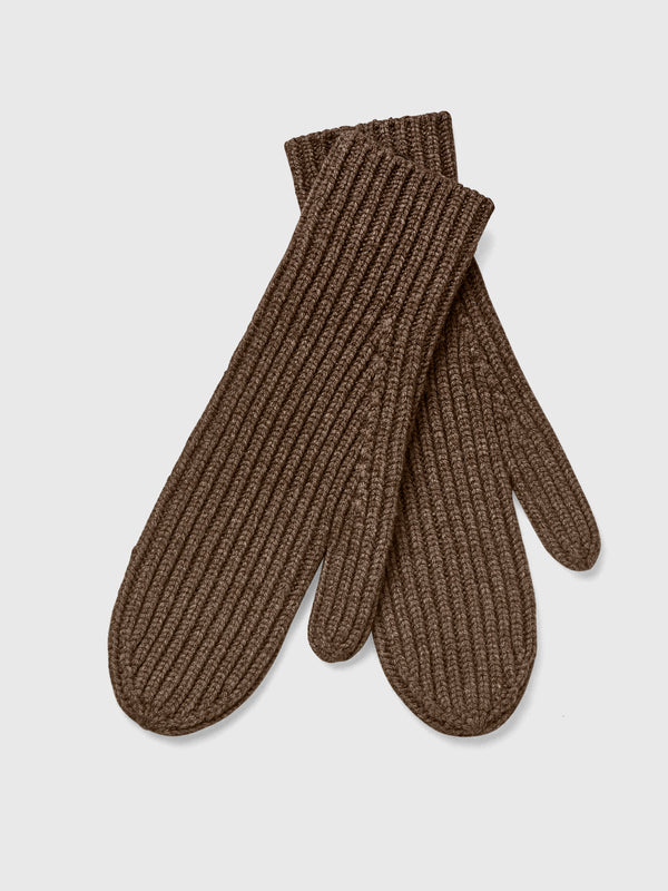 fall winter spring summer Avignon Basolan Mittens Coffee