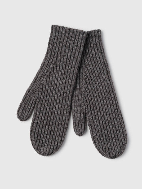 fall winter spring summer Avignon Mittens Gray Melange