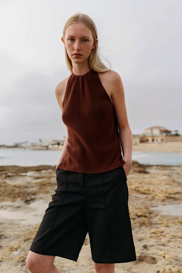 fall winter spring summer Barbro Shorts Anthracite Black