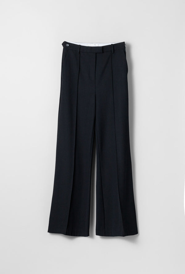 fall winter spring summer Barbro Wide Leg Anthracite Black