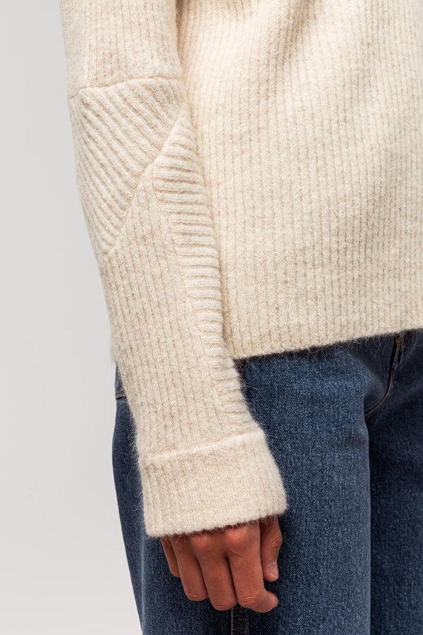 Fall Winter Spring Summer Bravo V- Neck Papyrus Block