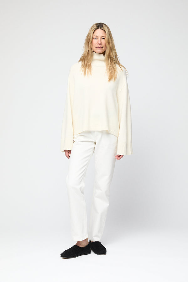 fall winter spring summer Cape Cod Turtleneck Sweater Macadamia