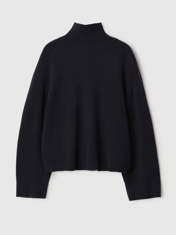 fall winter spring summer Cape Cod Turtleneck Sweater Navy