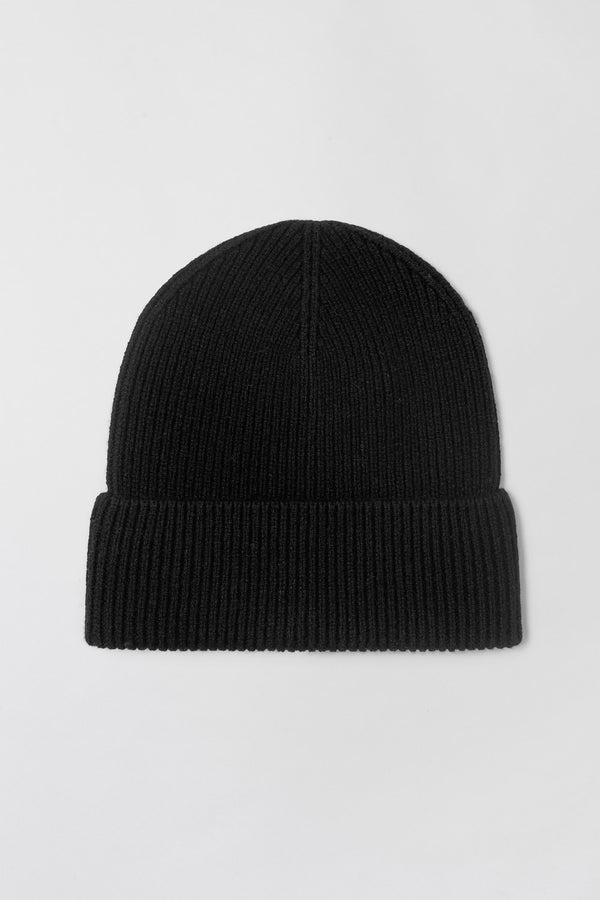 fall winter spring summer Chamonix Beanie Jet Black