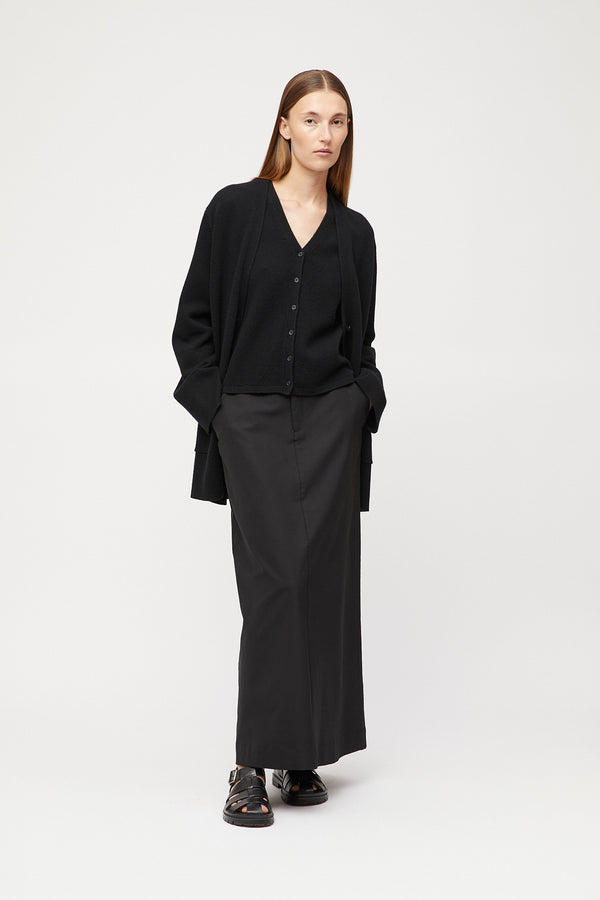 Fall Winter Spring Summer Charles Cardigan Jet Black