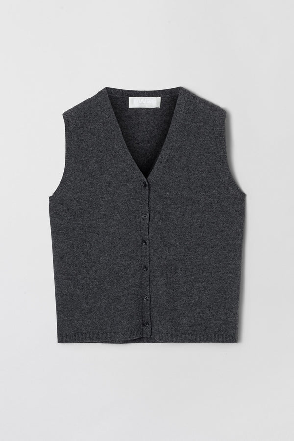 fall winter spring summer Charles Vest Charcoal Grey