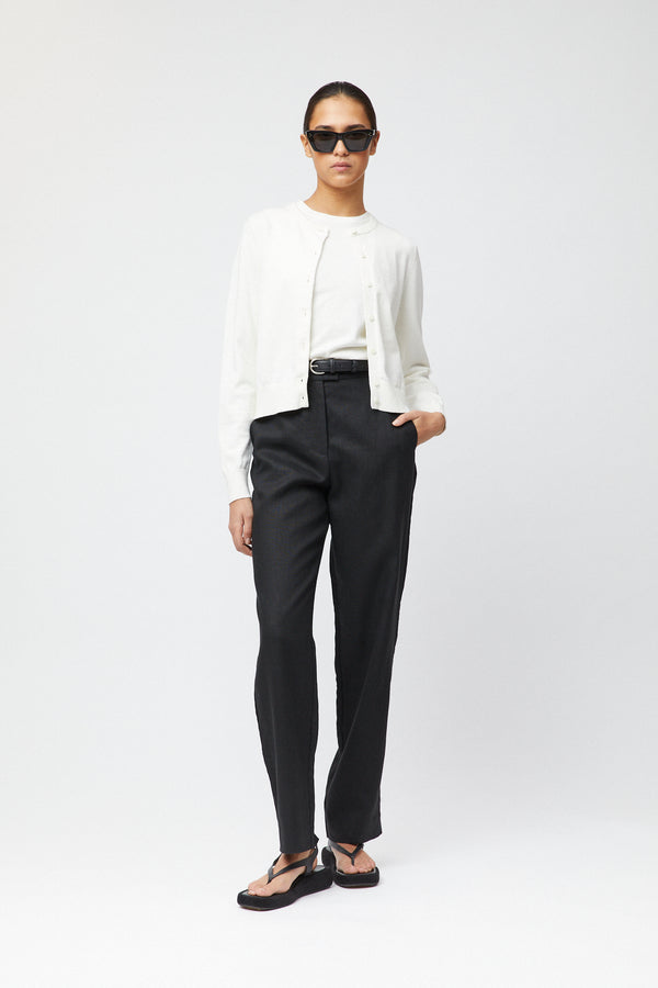 Fall Winter Spring Summer Classic Cotton Cardigan Wheat