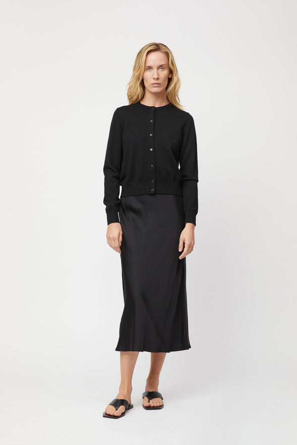 Fall Winter Spring Summer Classic Merino Cardigan Cream