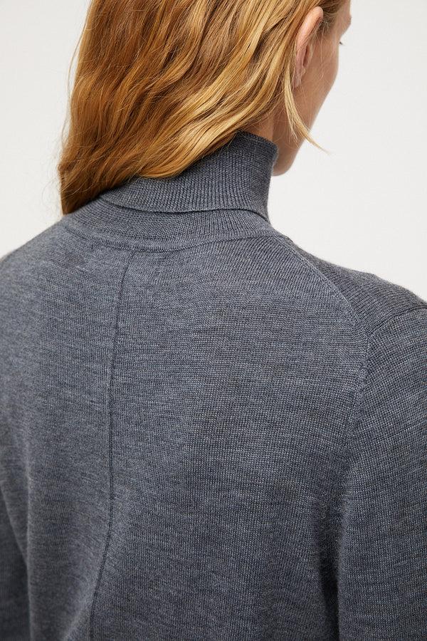 Fall Winter Spring Summer Classic Merino Turtleneck Cream