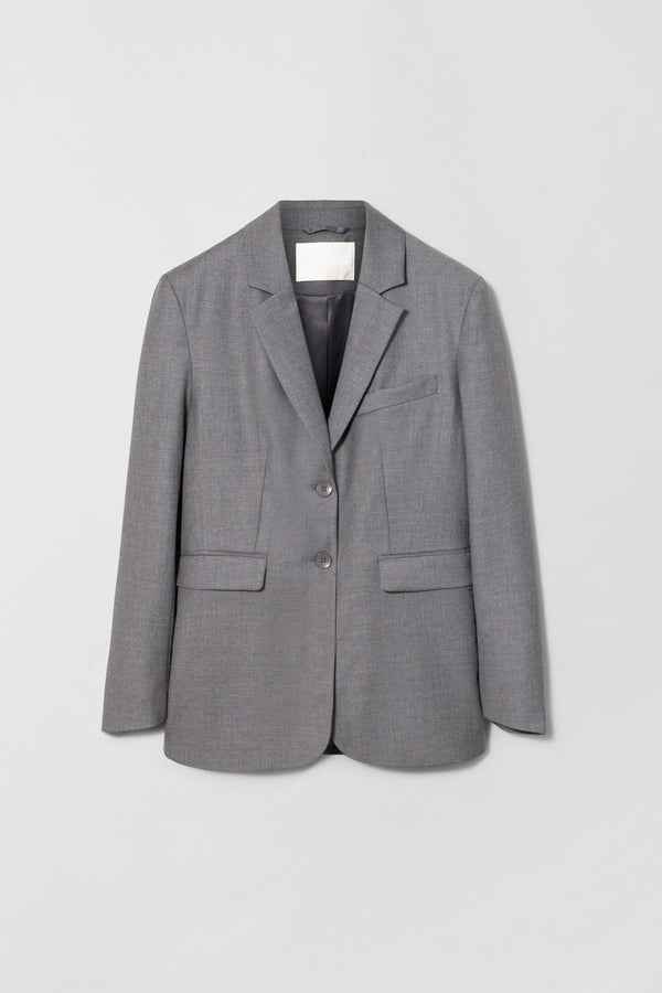 Fall Winter Spring Summer Côte D'Azur Blazer Grey Melange