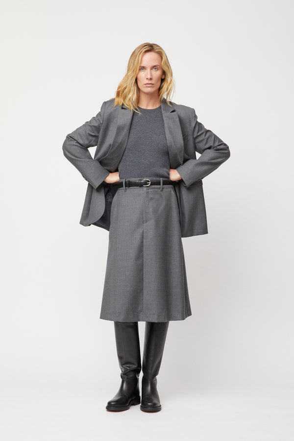 Fall Winter Spring Summer Côte D'Azur Blazer Grey Melange