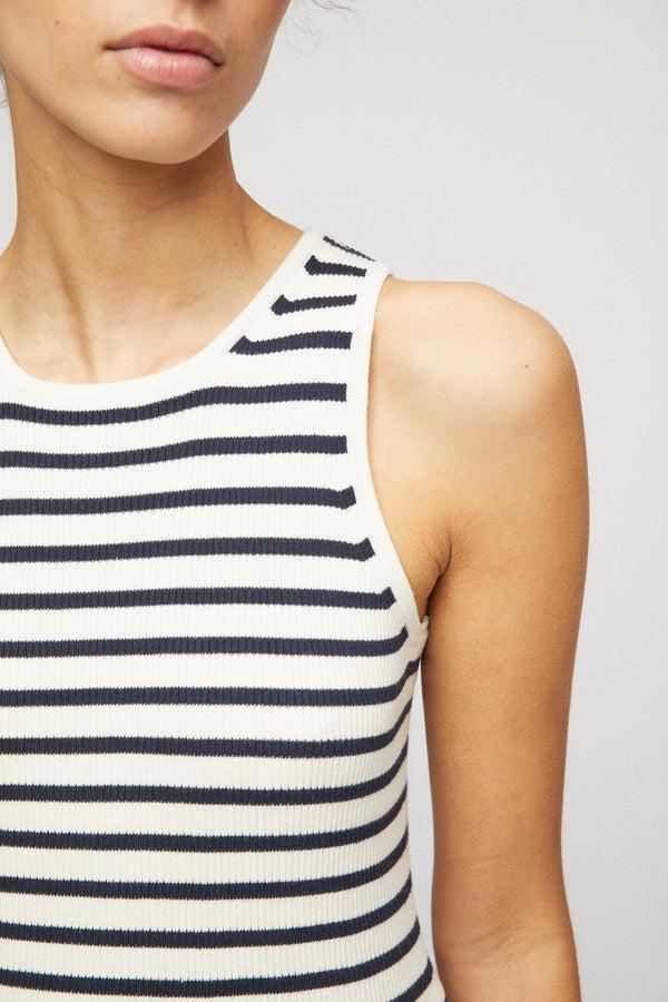 Fall Winter Spring Summer Cotton Spark Tank Vanilla