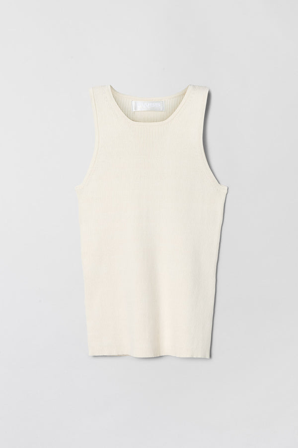 fall winter spring summer Cotton Spark Tank Vanilla