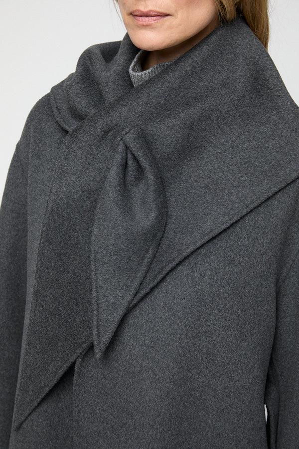 Fall Winter Spring Summer Double Rider Scarf Charcoal