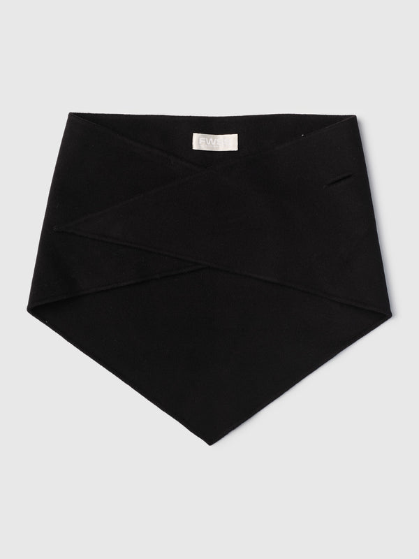 fall winter spring summer Double Rider Scarf Jet Black