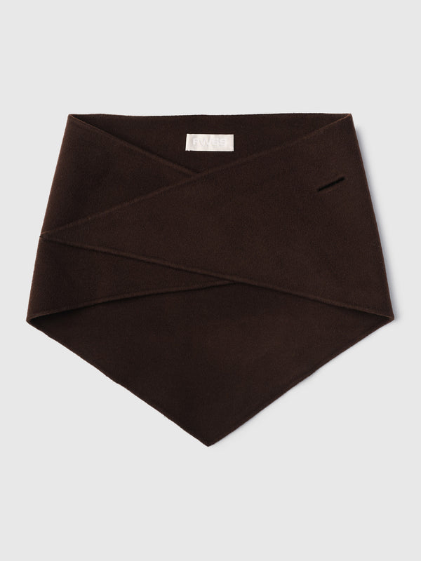 fall winter spring summer Double Rider Scarf Molé Brown