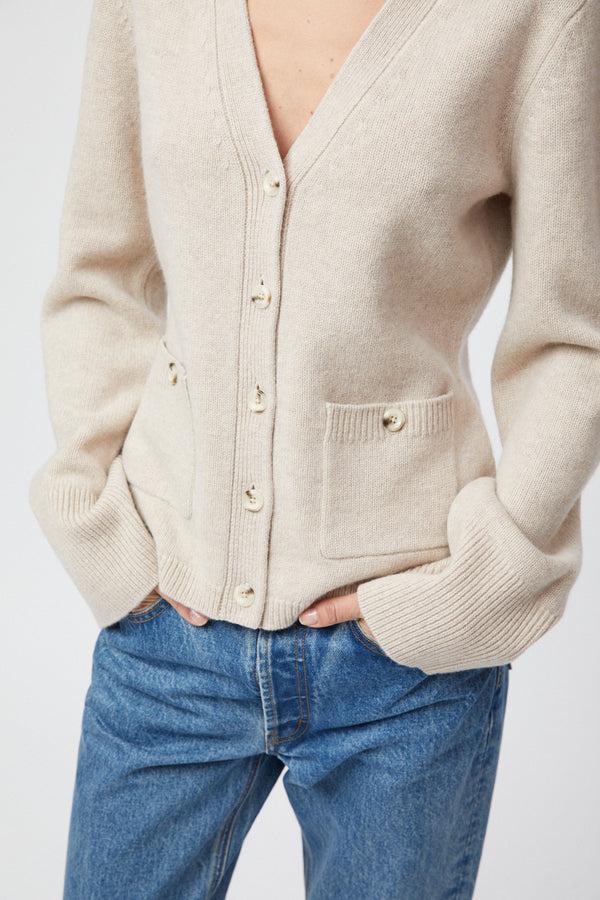 Fall Winter Spring Summer Adele Cardigan Barley