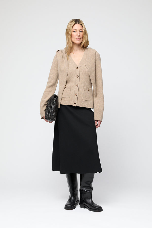 Fall Winter Spring Summer Adele Cardigan Oatmeal