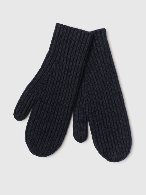 fall winter spring summer Avignon Mittens Navy